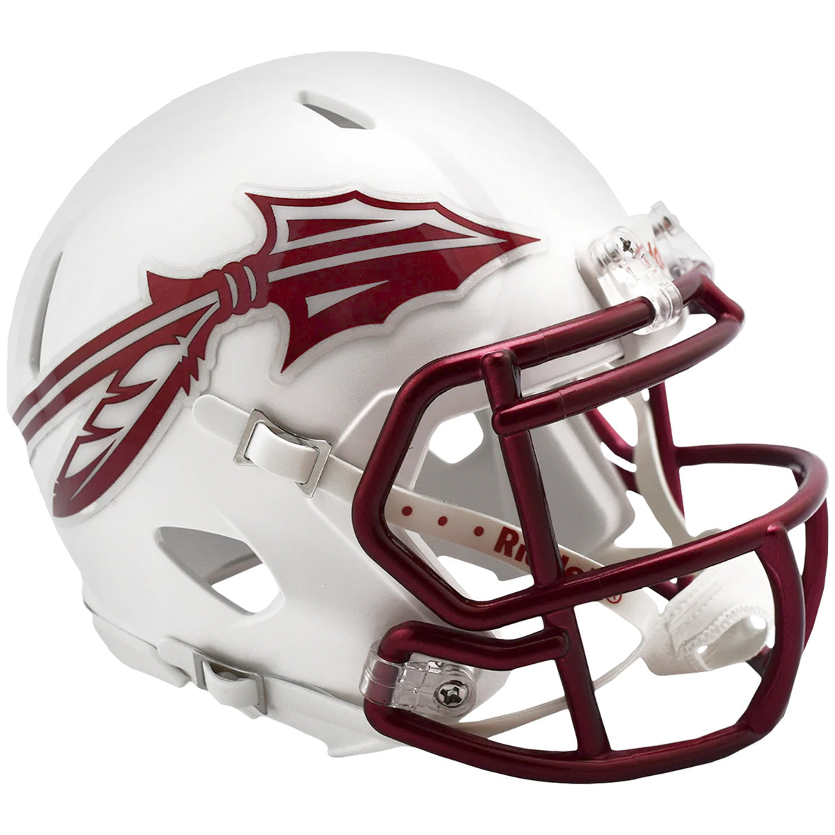 Riddell 2023 Florida State White Mini Helmet with Garnet Face Mask – Garnet & Gold