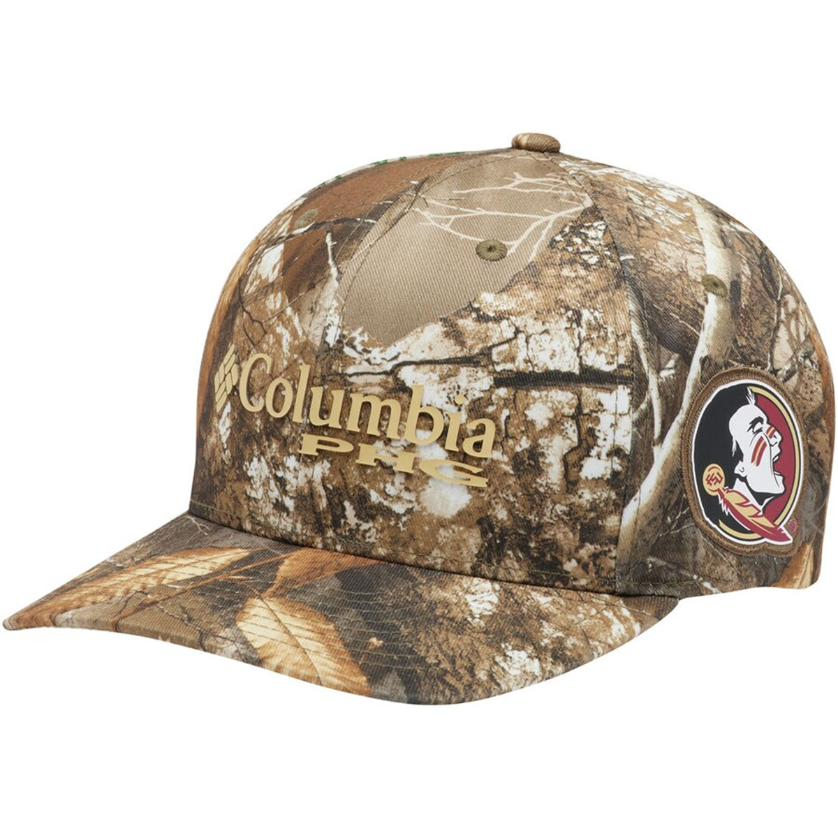 Columbia Seminole Logo PHG Camo Cap - Camo – Garnet & Gold