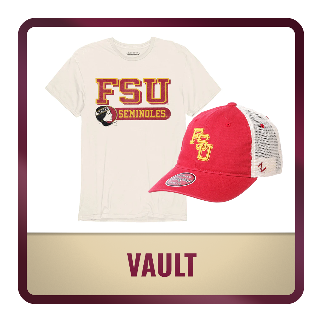 Women's Homefield Ash Florida State Seminoles Vintage