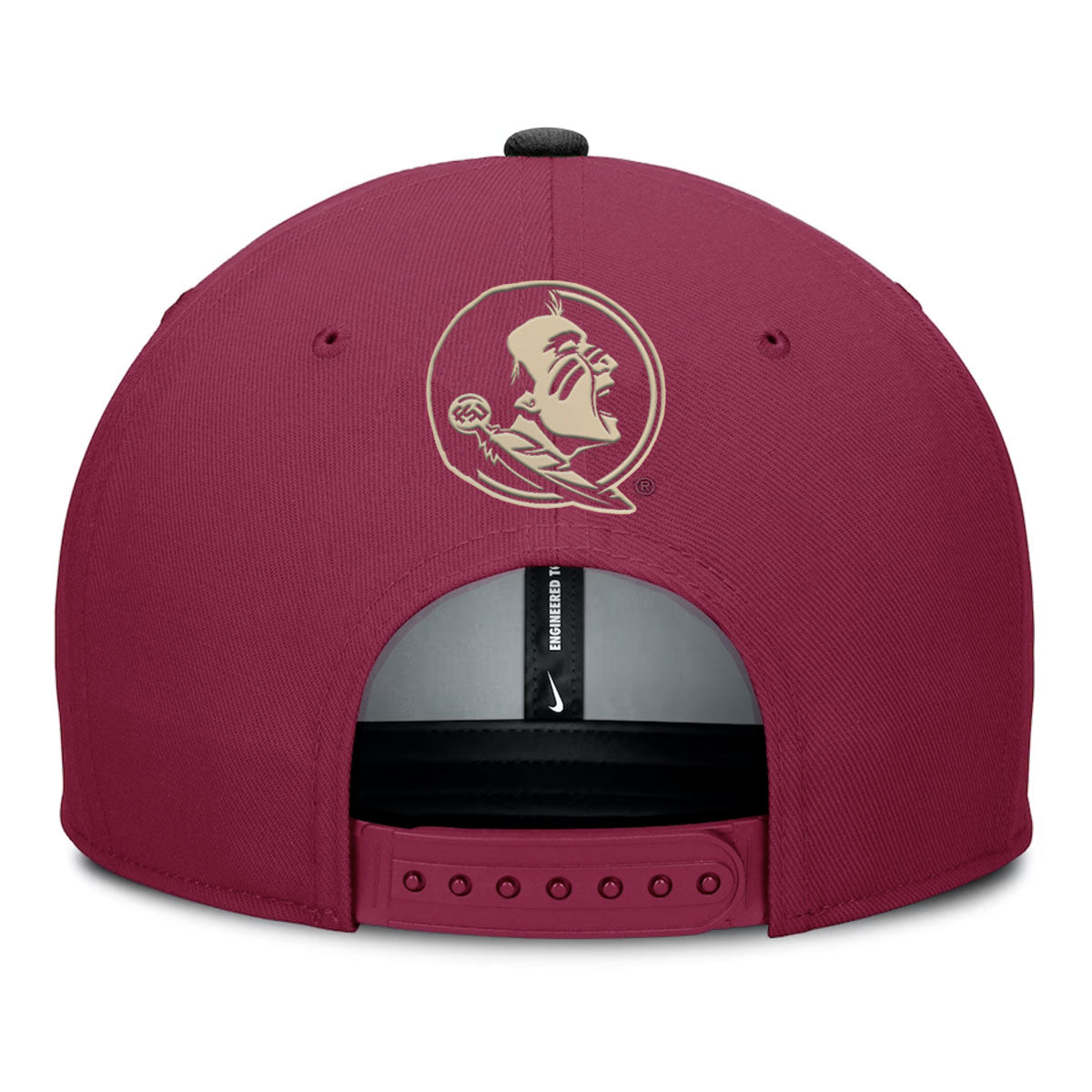Nike Men's Florida State Dri-fit Pro Primetime Adjustable Flatbill Hat - Garnet