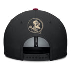 Nike Men's Florida State Dri-fit Pro Primetime Adjustable Flatbill Hat - Black