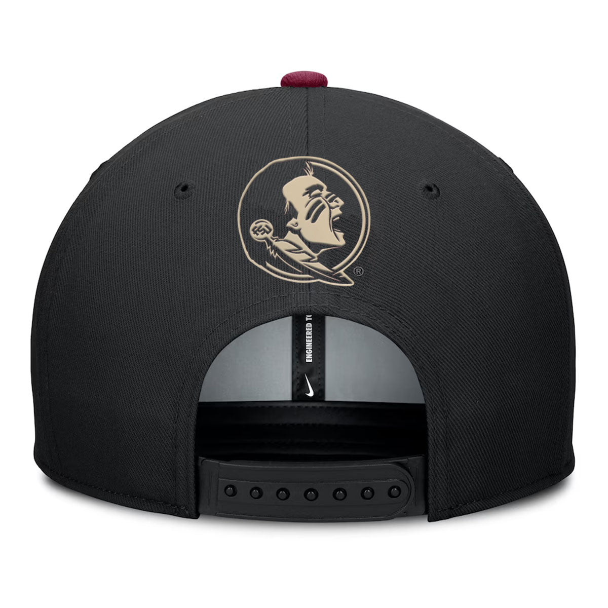 Nike Men's Florida State Dri-fit Pro Primetime Adjustable Flatbill Hat - Black