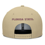 Nike Men's Seminoles/Seminole Logo Dri-fit Pro Primetime Adjustable Flatbill Hat - Vegas Gold