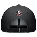 Nike Men's Seminoles Adjustable Dri-fit Club Academic Hat - White/Black