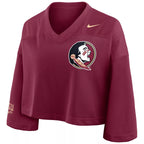 Nike Women's Florida State #00 Crop Jersey - Garnet