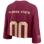 Nike Women's Florida State #00 Crop Jersey - Garnet