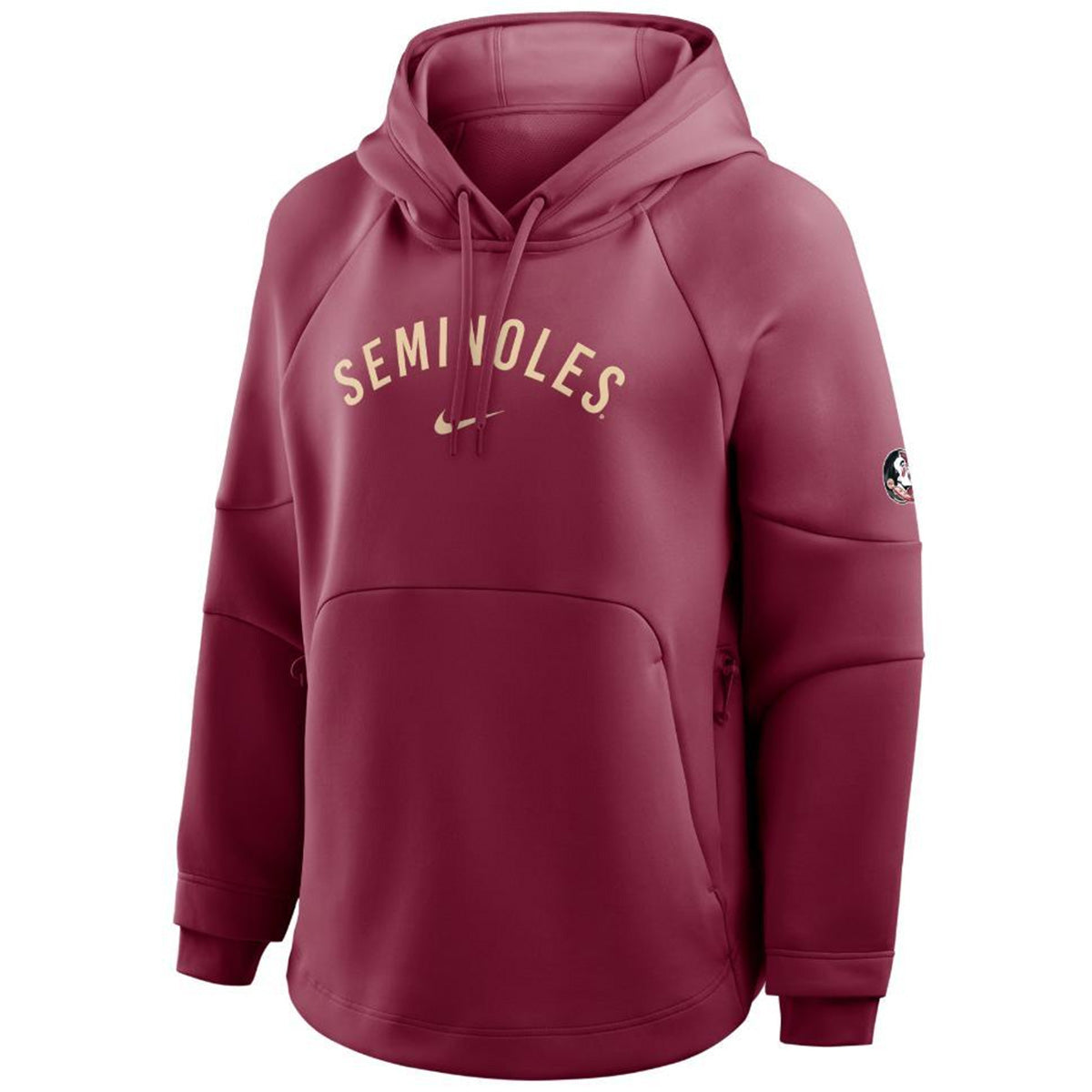 Nike Women's Seminoles Dri-fit Hooded Pullover - Garnet
