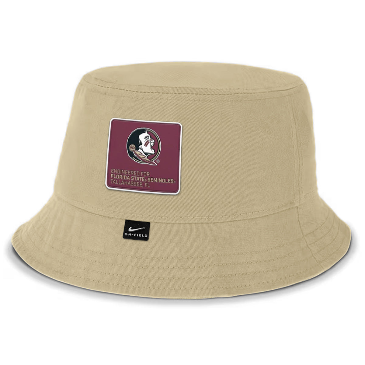 Nike Seminole Logo Apex Gameday Bucket Hat - Vegas Gold
