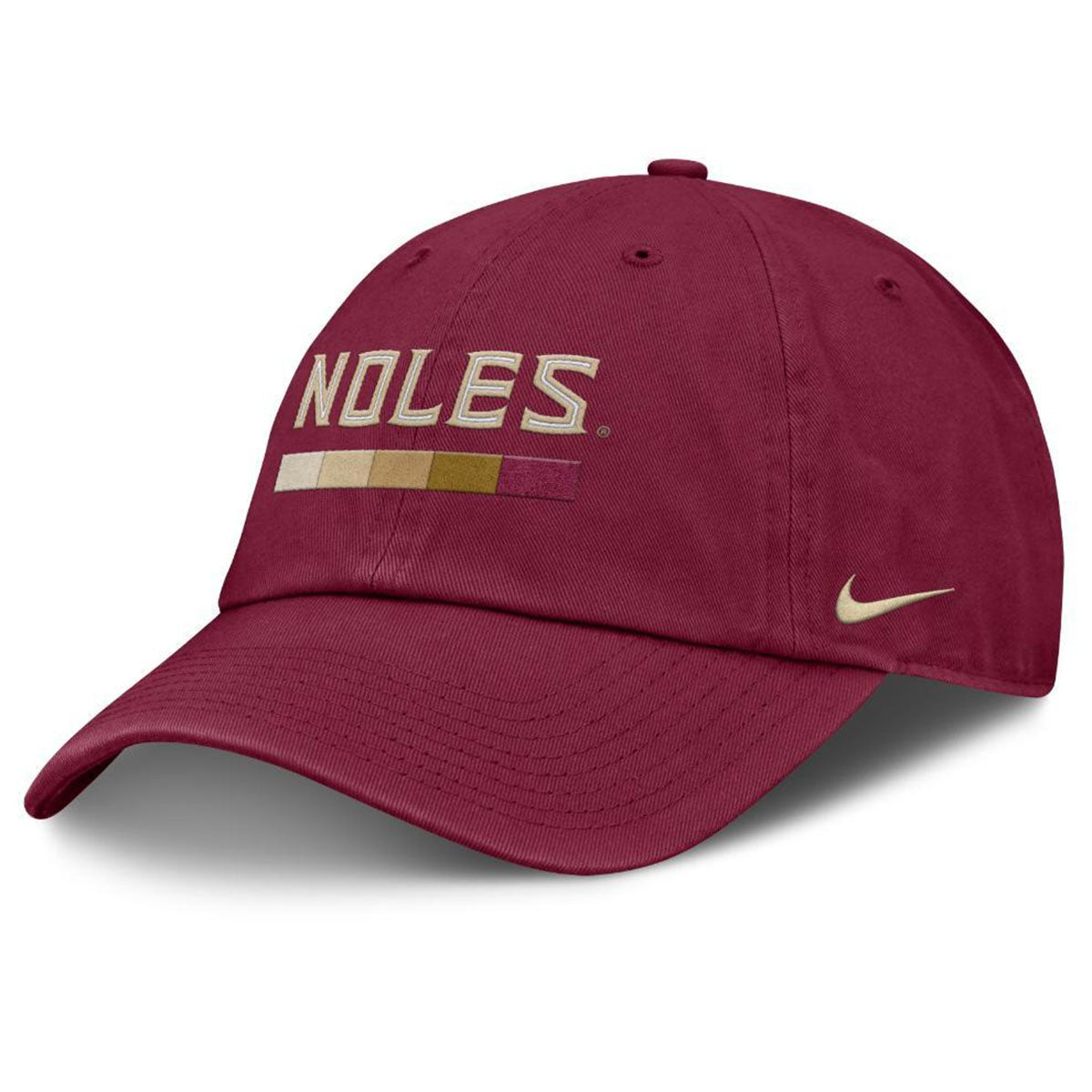 Nike Men's Noles Adjustable Club Campus Organic Hat - Garnet