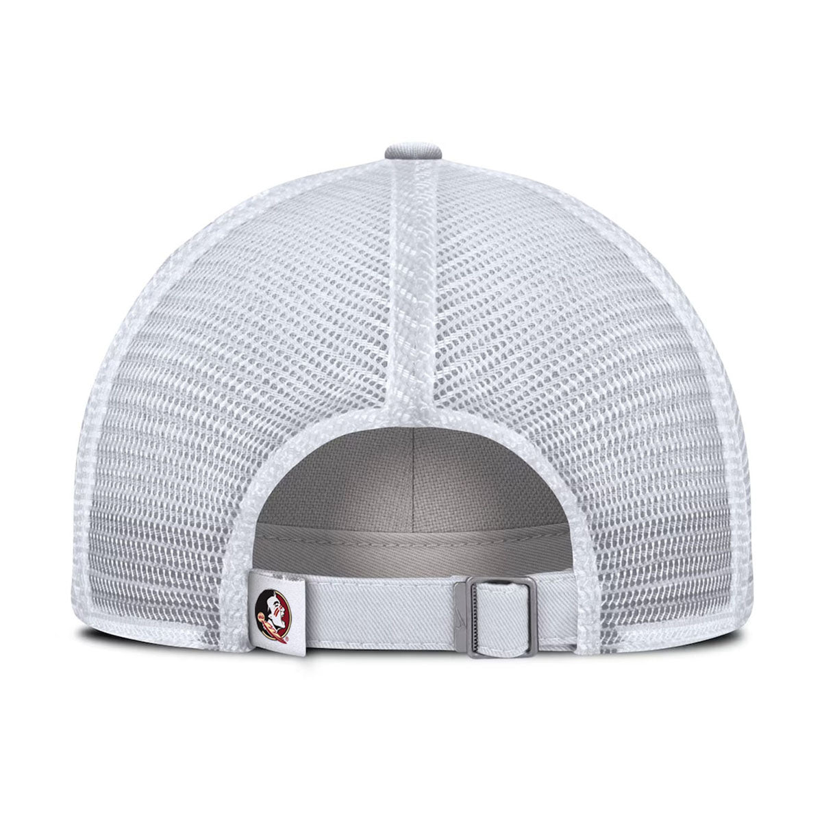 Nike Men's Noles Adjustable Club Campus Trucker Hat - White
