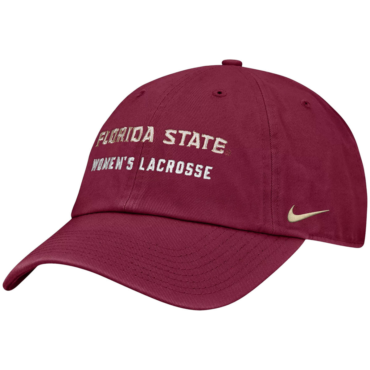 Nike Men's Florida State Women's Lacrosse Adjustable Club Hat - Garnet