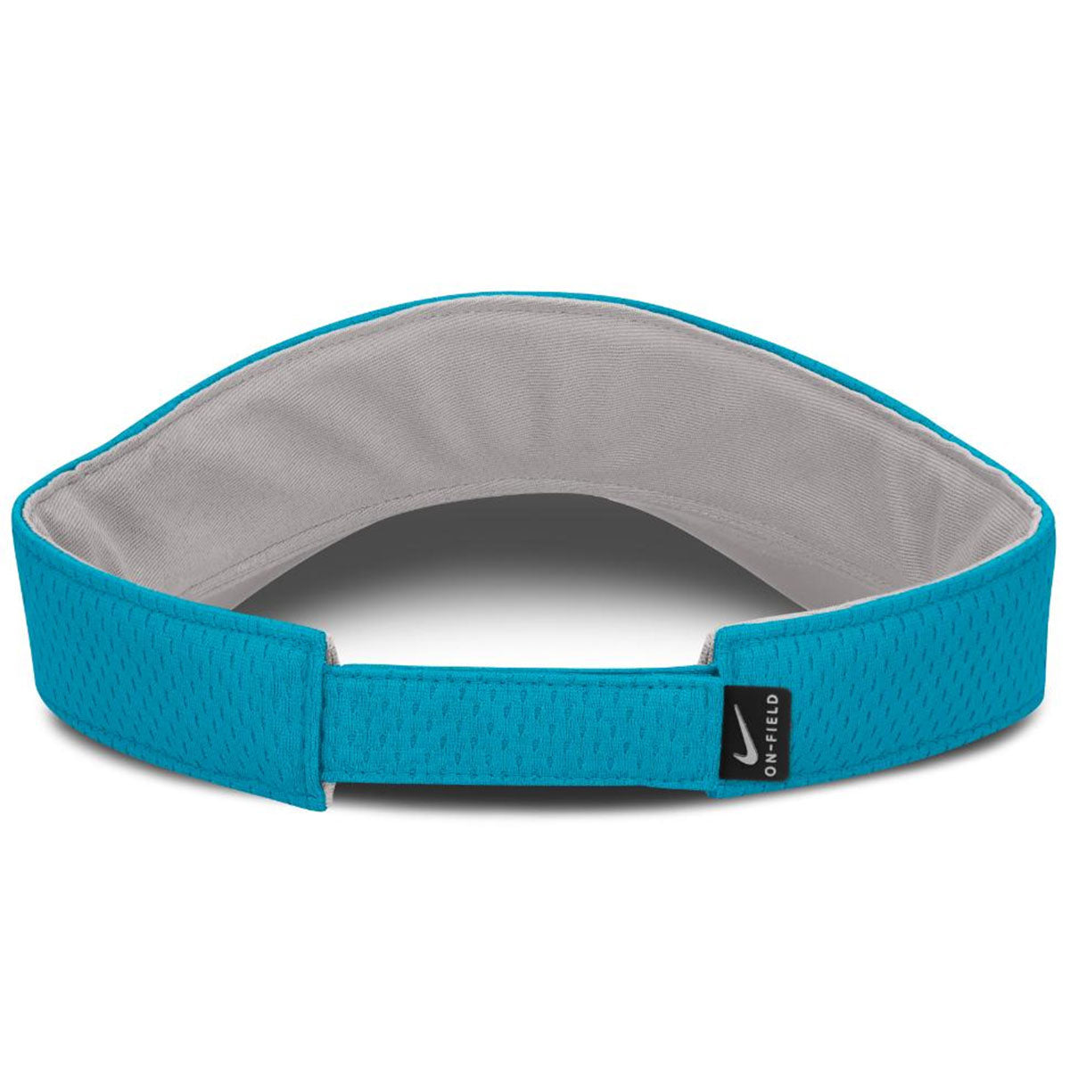 Nike Spear/Interlocking FS Logo Adjustable Softball Ace Visor - Turquoise