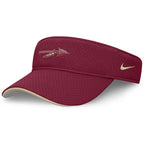 Nike Spear/Interlocking FS Logo Adjustable Softball Ace Visor - Garnet