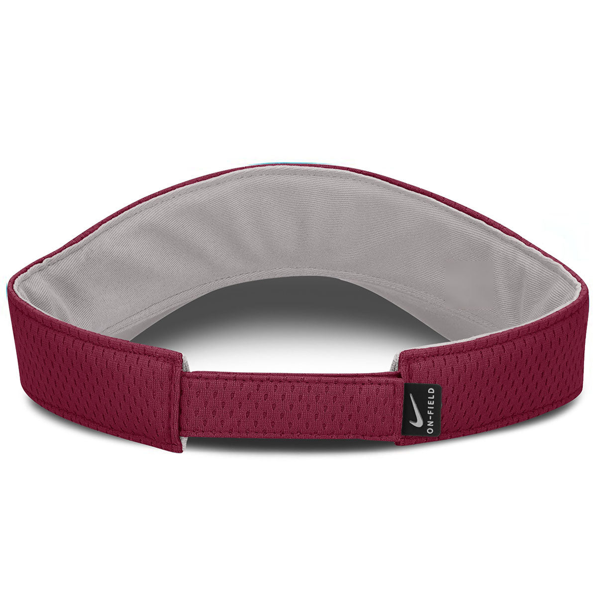 Nike Spear/Interlocking FS Logo Adjustable Softball Ace Visor - Garnet