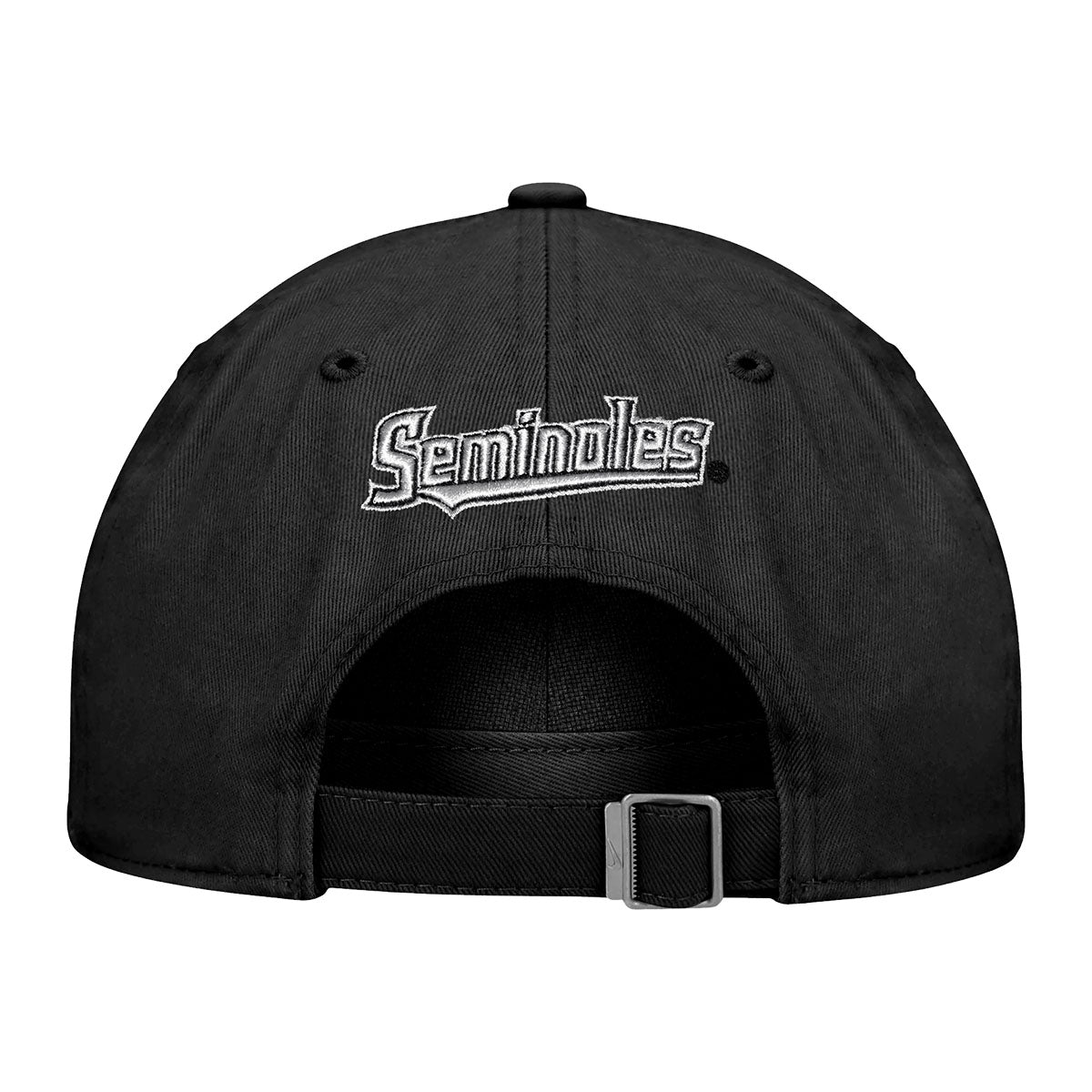 Nike Men's Interlocking FS/Seminoles Adjustable Club Primetime Hat - Black