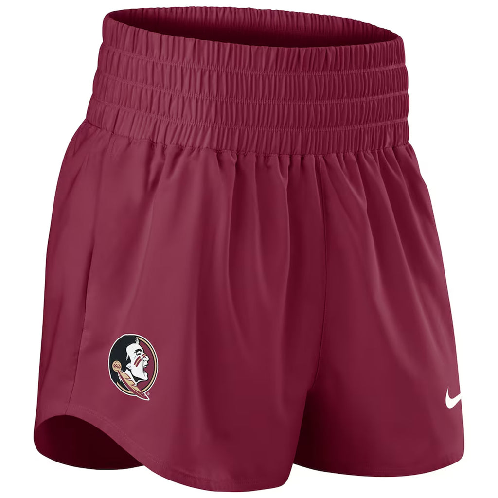 Nike Women's Seminole Logo One Short - Garnet