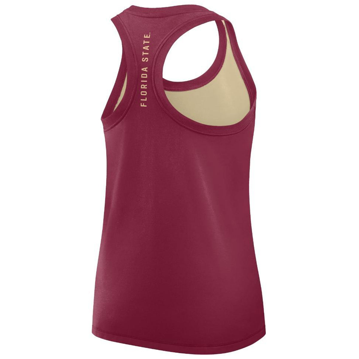 Nike Women's FSU Spear Racerback Tank - Gold/Garnet