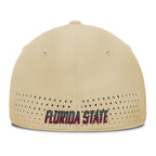 Nike Men's Seminole Logo Dri-fit Club Practice Aerobill Swoosh Flex Hat - Gold