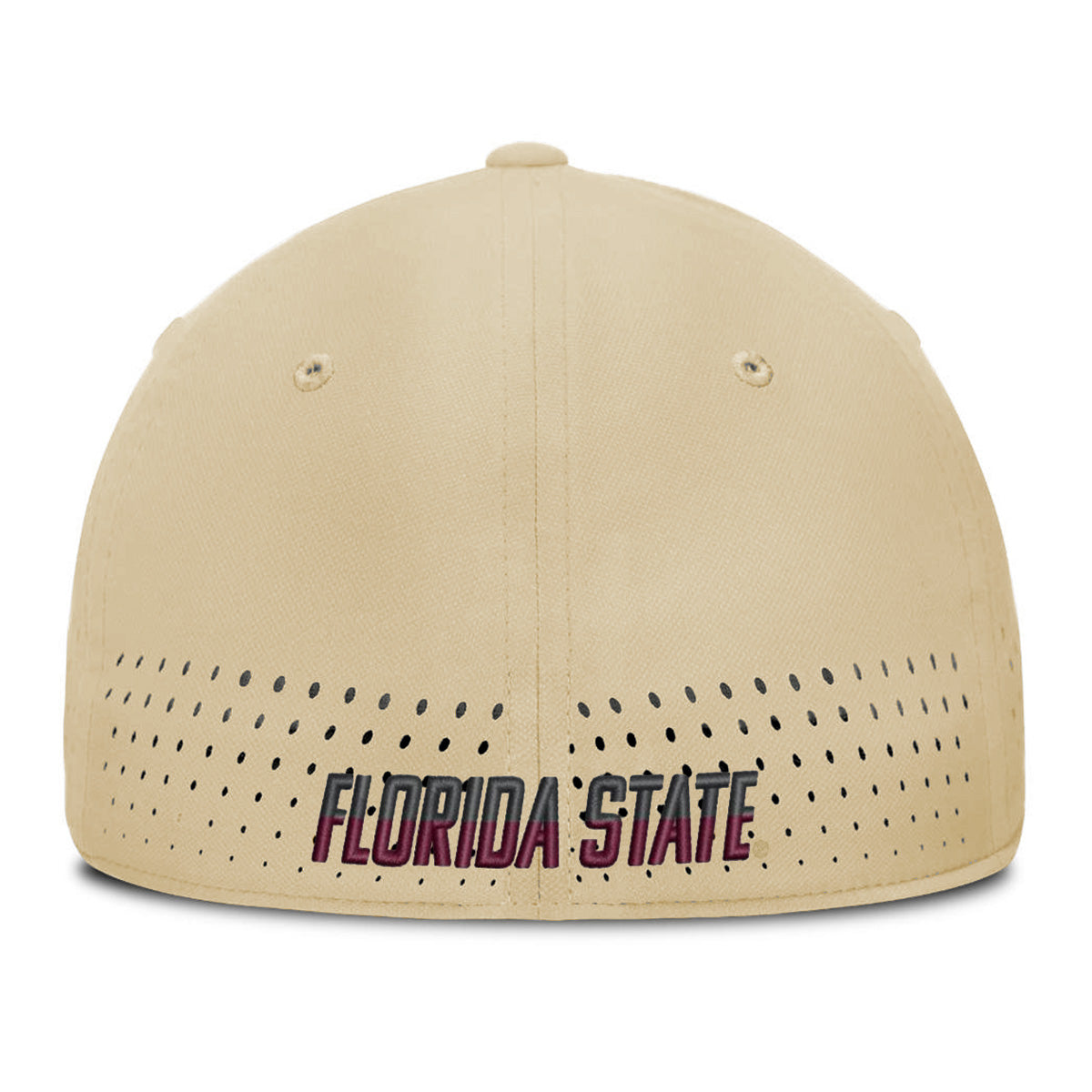 Nike Men's Seminole Logo Dri-fit Club Practice Aerobill Swoosh Flex Hat - Gold