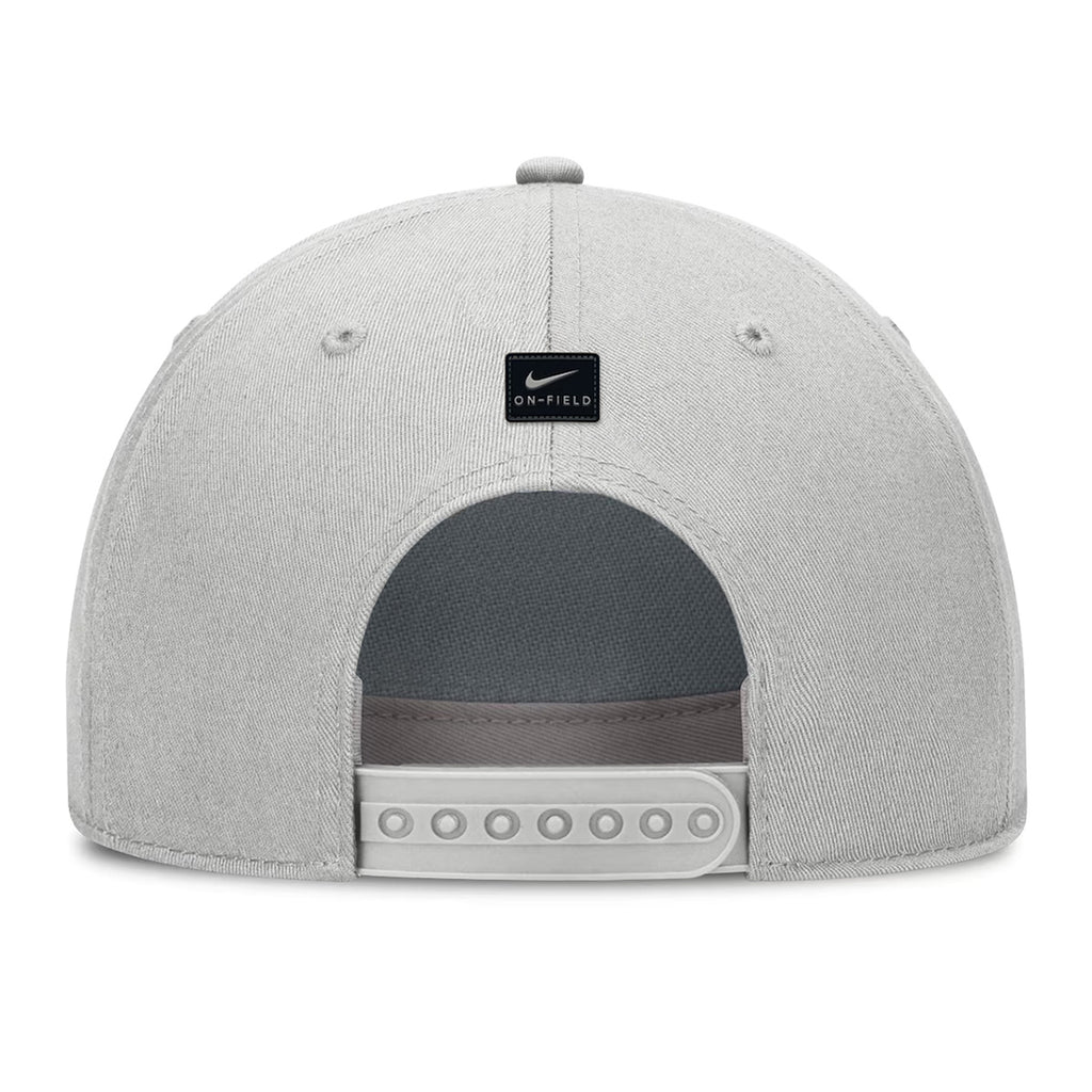 Nike Men's Florida State Seminoles/Seminole Logo Rise Practice Adjustable Hat - Grey