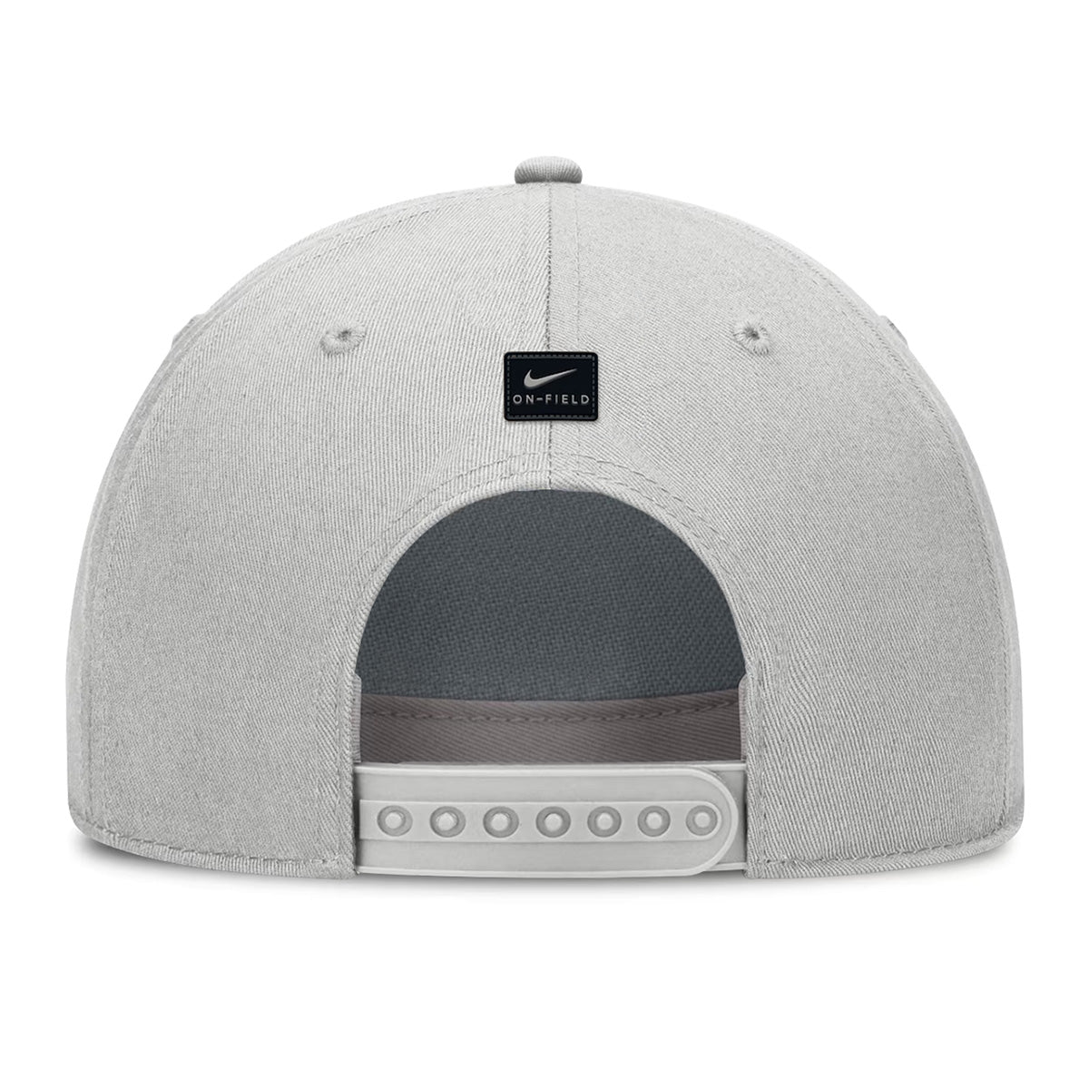 Nike Men's Florida State Seminoles/Seminole Logo Rise Practice Adjustable Hat - Grey
