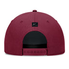 Nike Men's Florida State Seminoles/Seminole Logo Rise Practice Adjustable Hat - Garnet