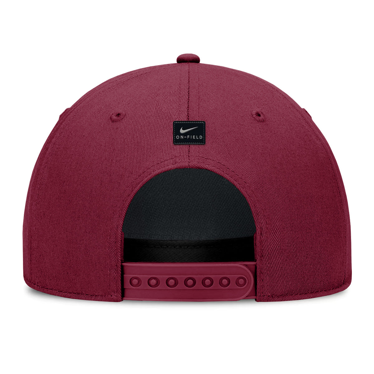Nike Men's Florida State Seminoles/Seminole Logo Rise Practice Adjustable Hat - Garnet