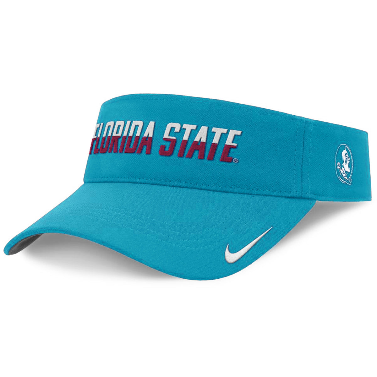 Nike Men's Florida State Adjustable Ace Practice Visor - Turquoise
