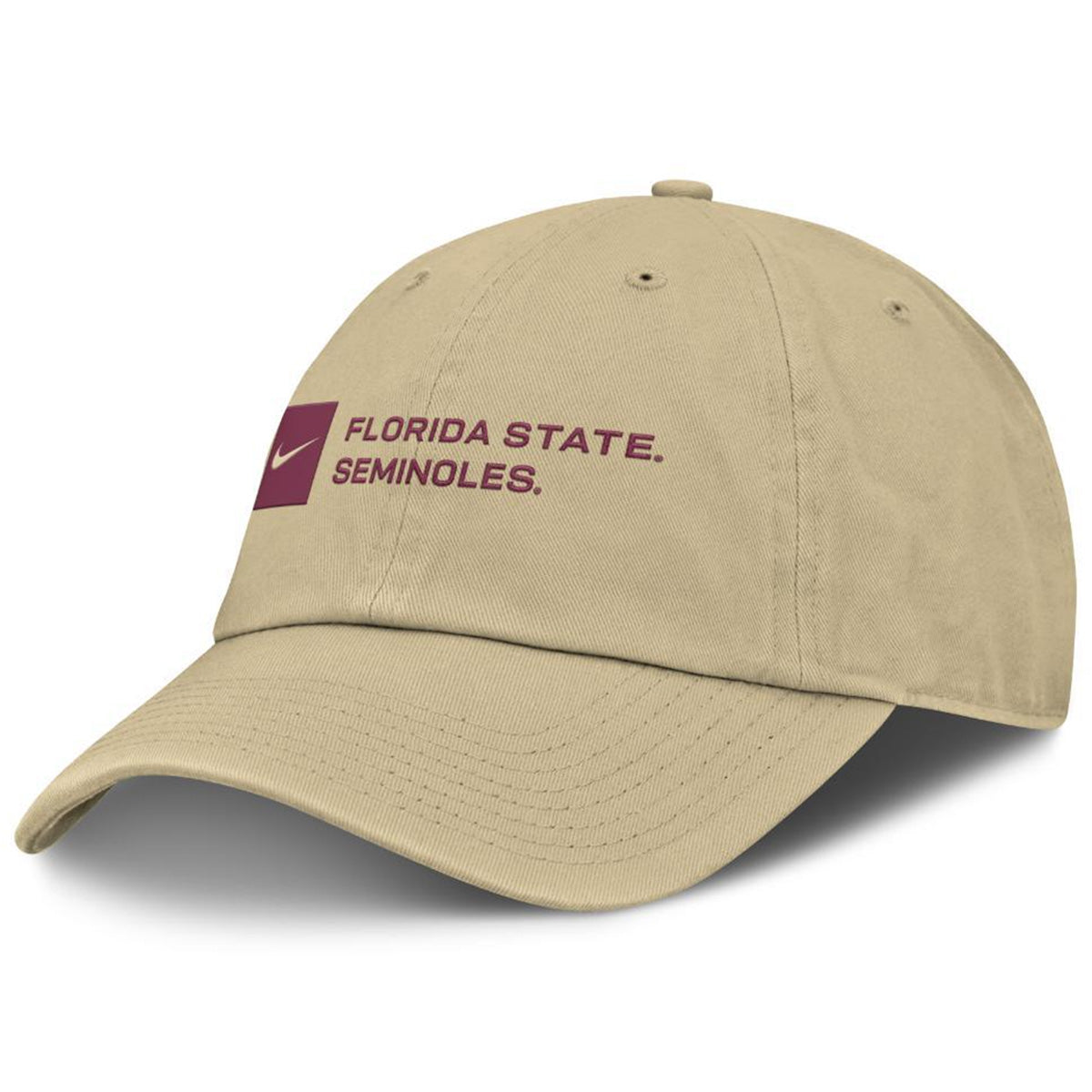 Nike Men's Florida State Seminoles Adjustable Gameday Club Twill Hat - Gold