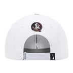 Nike Men's Seminoles Dri-fit Club Primetime Structured Adjustable Cap - White