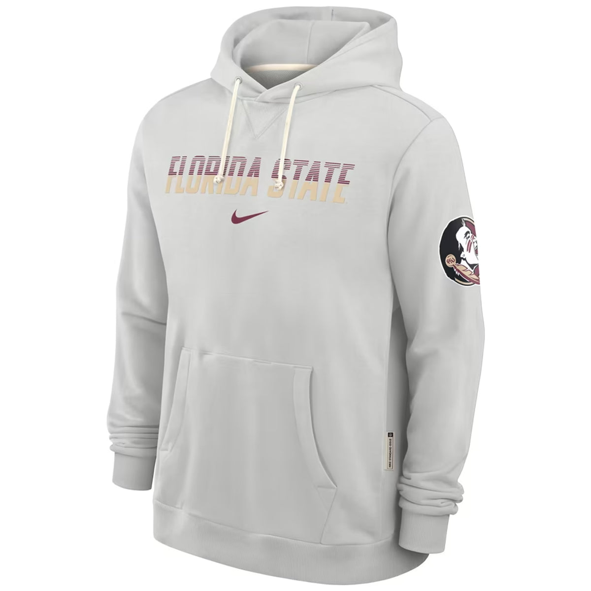 Nike Men's Florida State Dri-fit SI PO Hood - Grey
