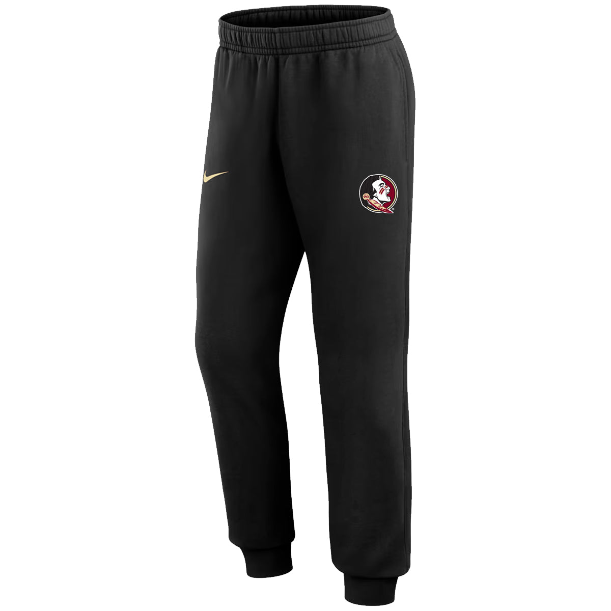 Nike Men's Seminole Logo Club Fleece Pant - Black