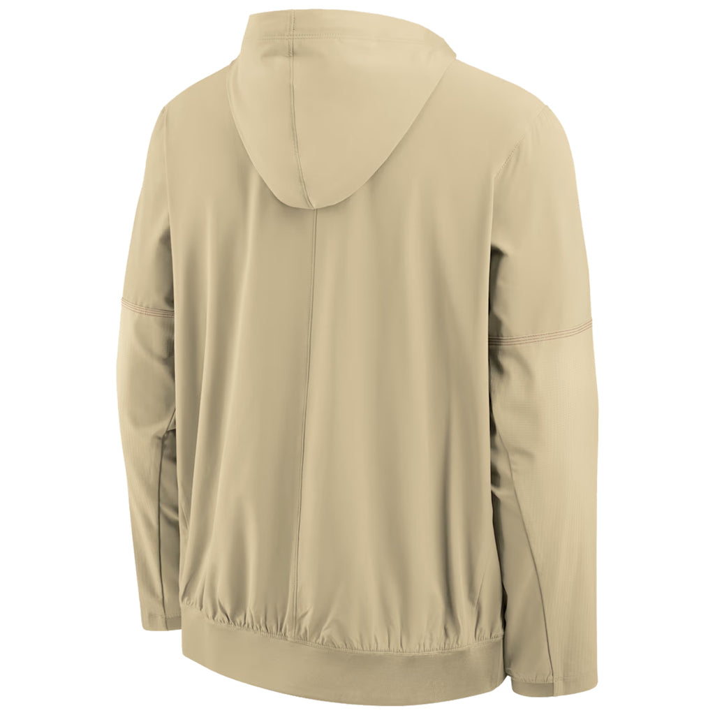 Nike Men's Seminole Logo Anorak Jacket - Gold