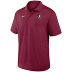 Nike Men's Seminole Logo Heathered Victory Plus Polo - Garnet