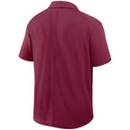 Nike Men's Seminole Logo Heathered Victory Plus Polo - Garnet