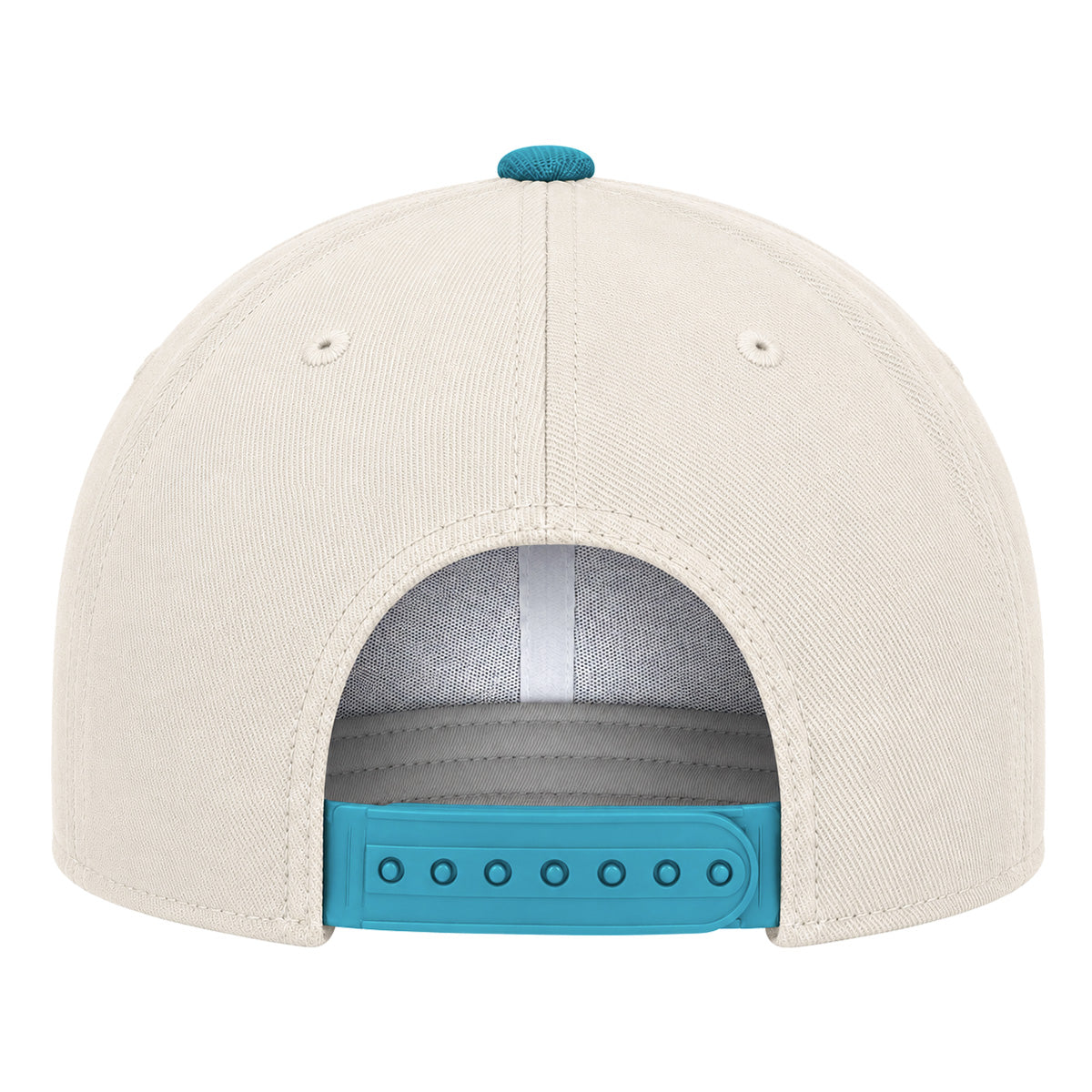 Nike Men's Seminole Logo Pro Snapback Adjustable Hat - Stone/Turquoise