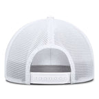 Nike Men's Pink FSU Spear Adjustable Rise Trucker Hat - White