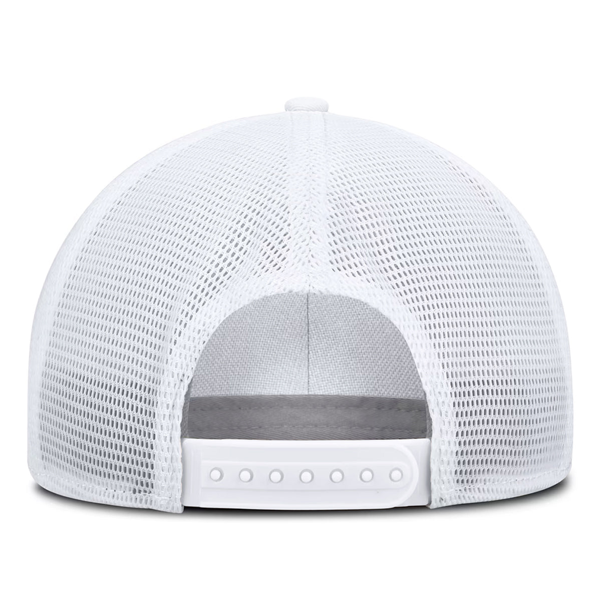 Nike Men's Pink FSU Spear Adjustable Rise Trucker Hat - White