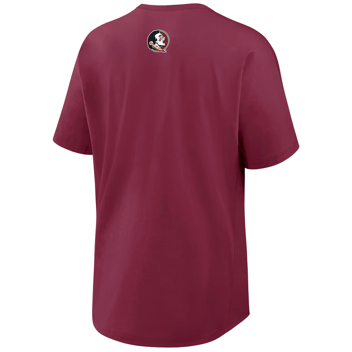Nike Men's Seminoles Golf Club Short Sleeve Loose Fit Top - Garnet