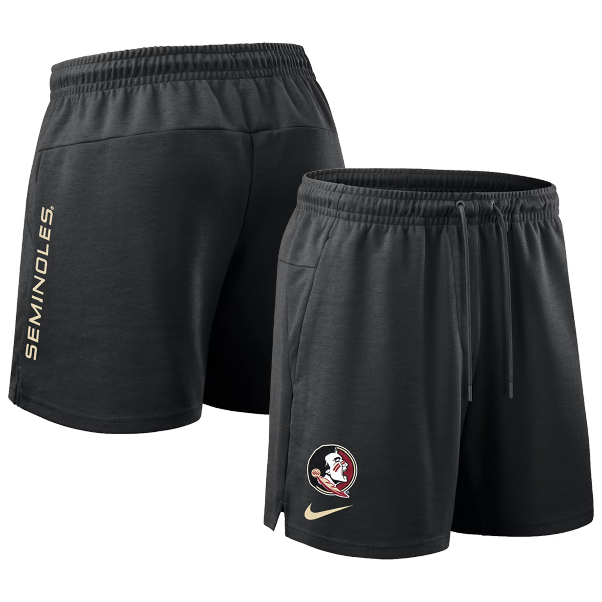 Nike Men's Seminole Logo/Seminoles Dri-fit Primary 7" Short - Black