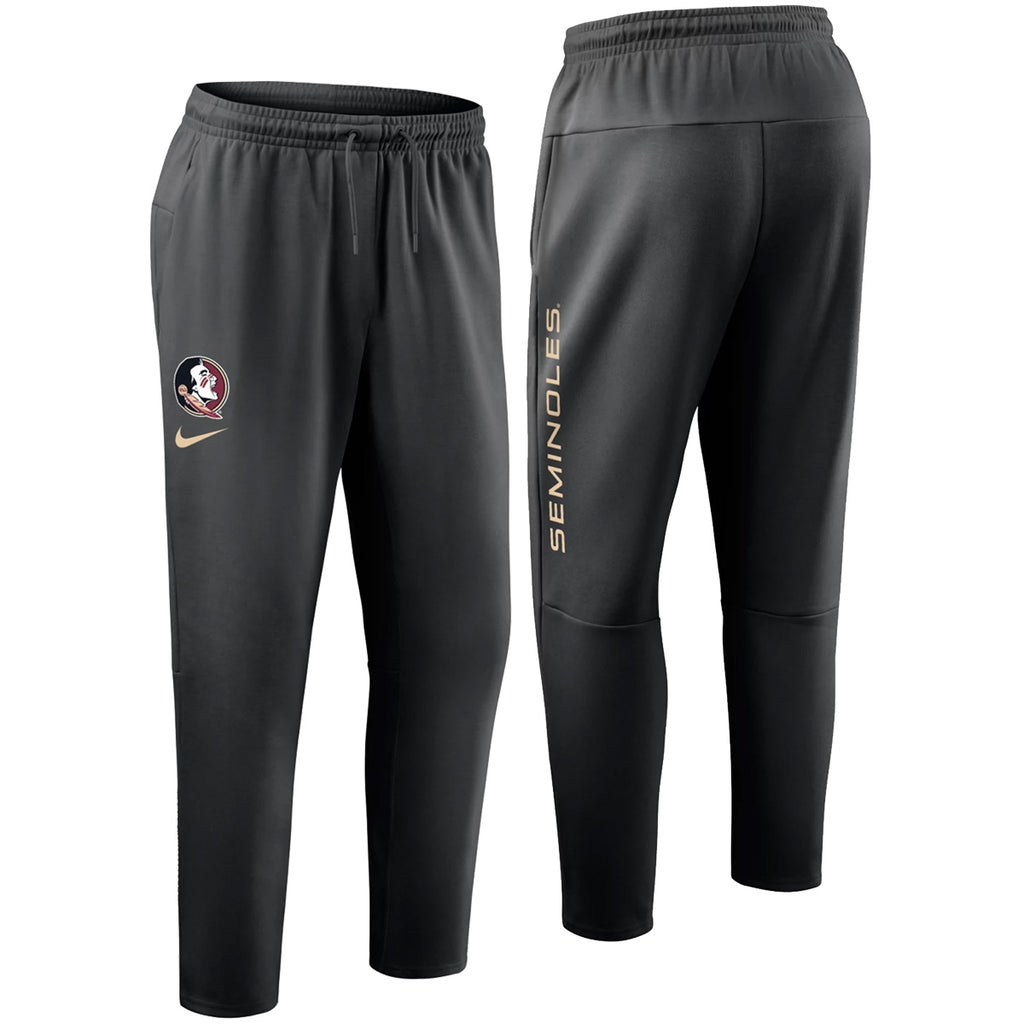 Nike Men's Seminole Logo Seminoles Dri-fit Primary Taper Pant - Black