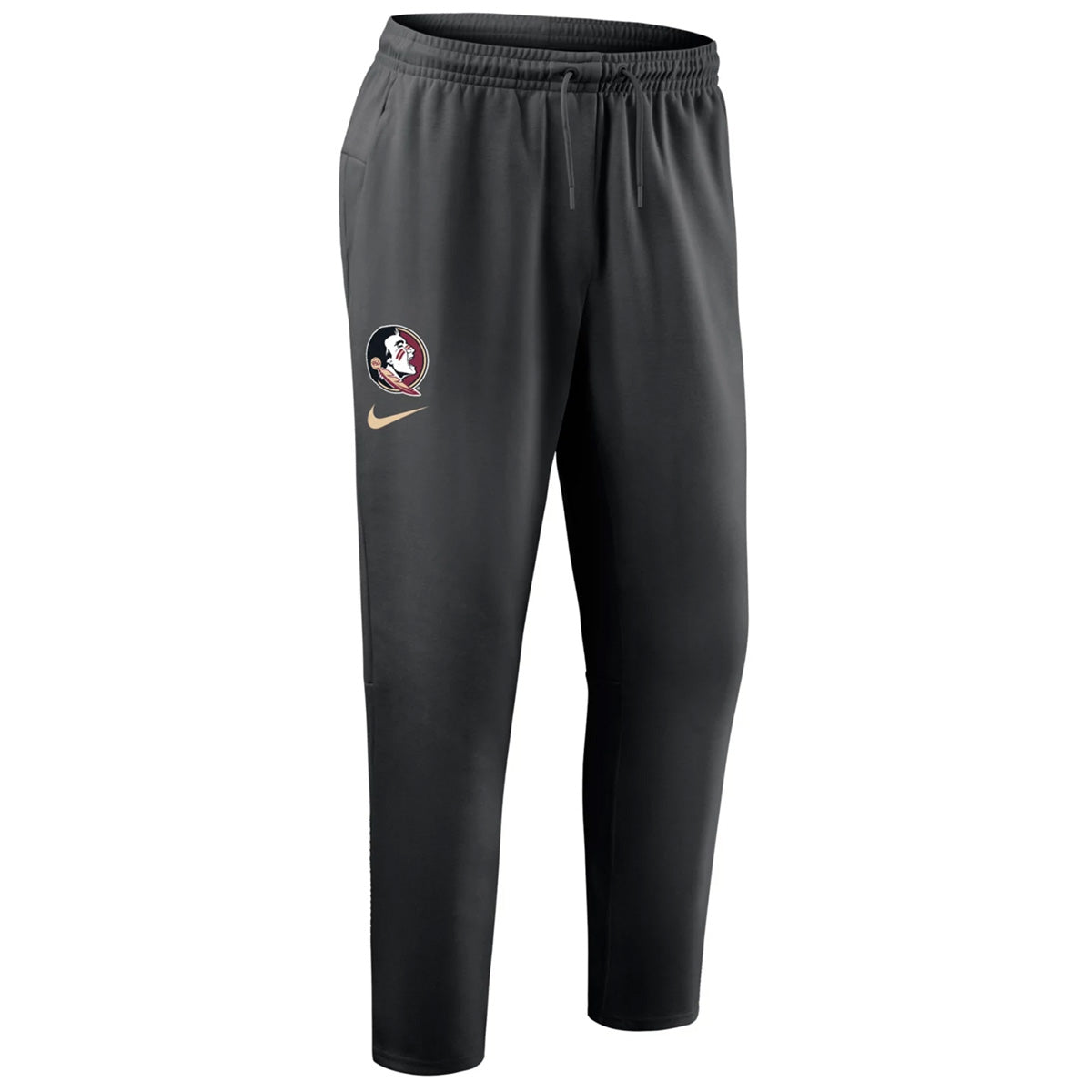 Nike Men's Seminole Logo Seminoles Dri-fit Primary Taper Pant - Black