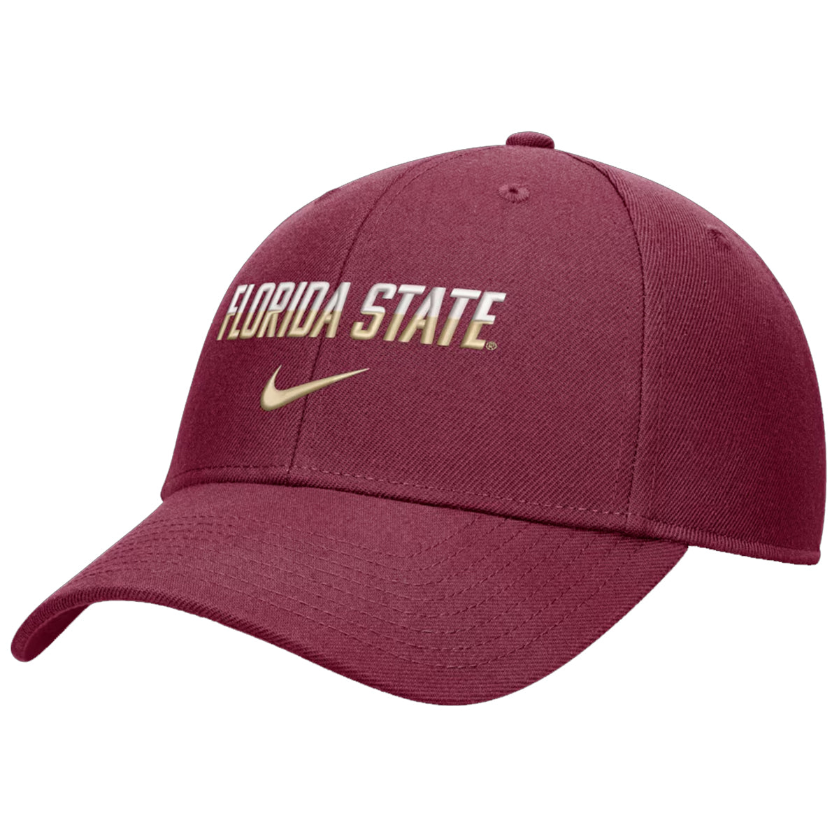 Nike Men's Florida State Adjustable Rise Gameday Hat - Garnet