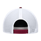 Nike Men's Seminole Logo Florida State Adjustable Rise Gameday Trucker Hat - Garnet/White