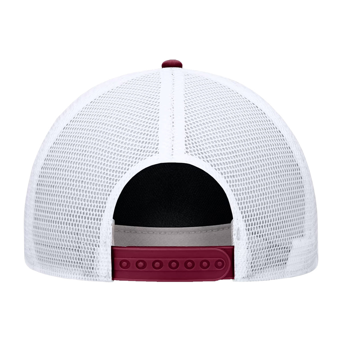 Nike Men's Seminole Logo Florida State Adjustable Rise Gameday Trucker Hat - Garnet/White