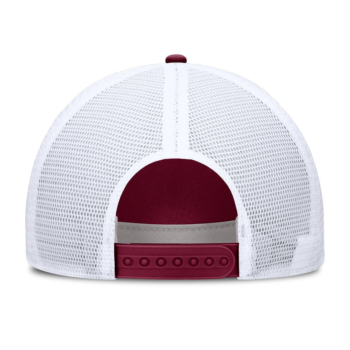 Nike Men's Seminole Logo/Florida State Rise Primettme Structured Adjustable Trucker - Garnet/White