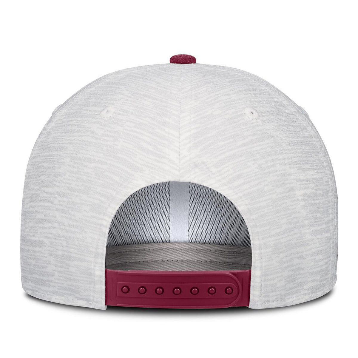Nike Men's Florida State Rise Structured Velocity Adjustable Hat - White/Garnet