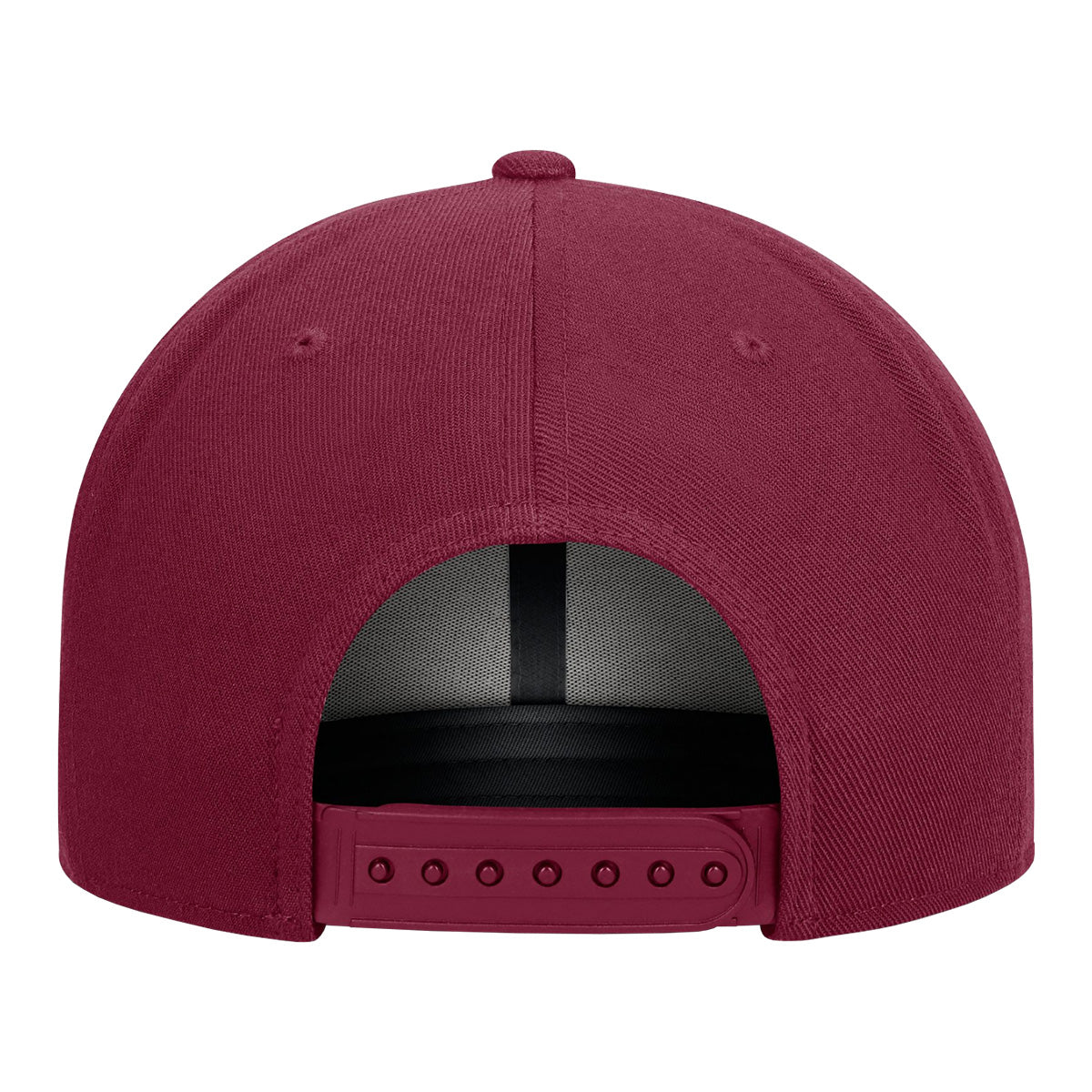 Nike Men's Florida State Seminoles/Seminole Logo Adjustable Dri-fit Structured Flat Bill Hat - Garnet