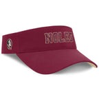 Nike Men's Noles Dri-fit Ace Primetime Visor - Garnet