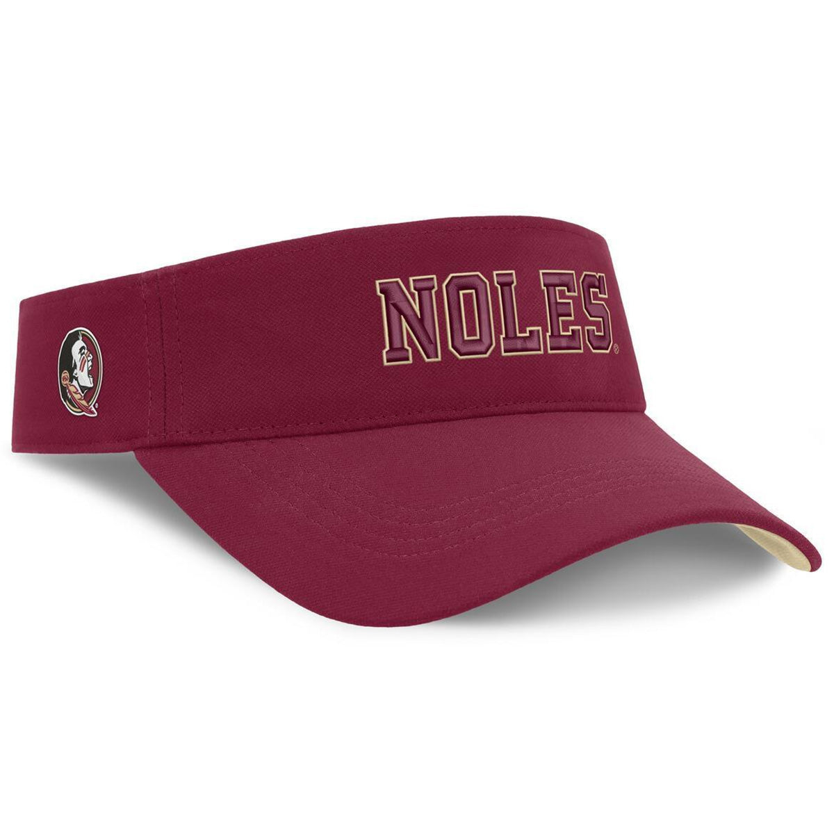 Nike Men's Noles Dri-fit Ace Primetime Visor - Garnet